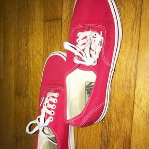 Red Vans